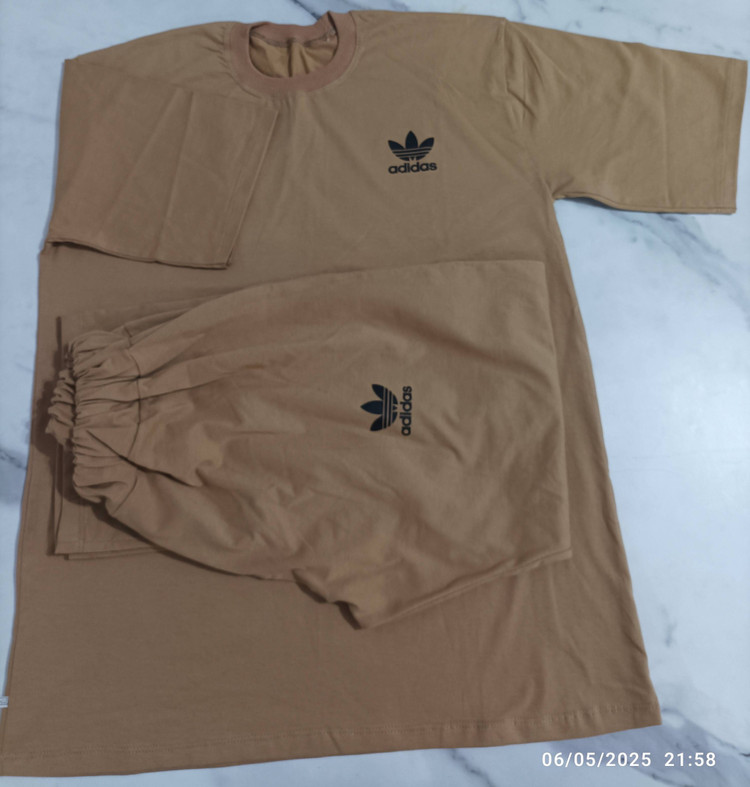 ست تیشرت شلوار زنانه طرح آدیداس