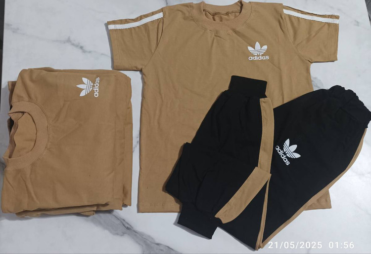 ست تیشرت شلوار پسرانه طرح آدیداس