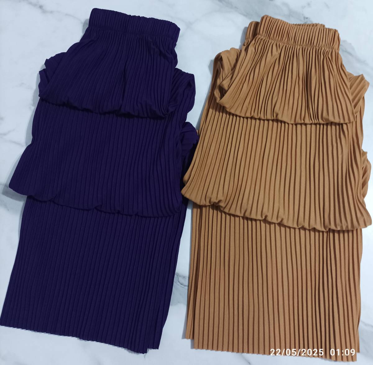 شلوار تک زنانه مدل پلیسه ای