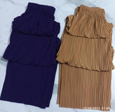 شلوار تک زنانه مدل پلیسه ای