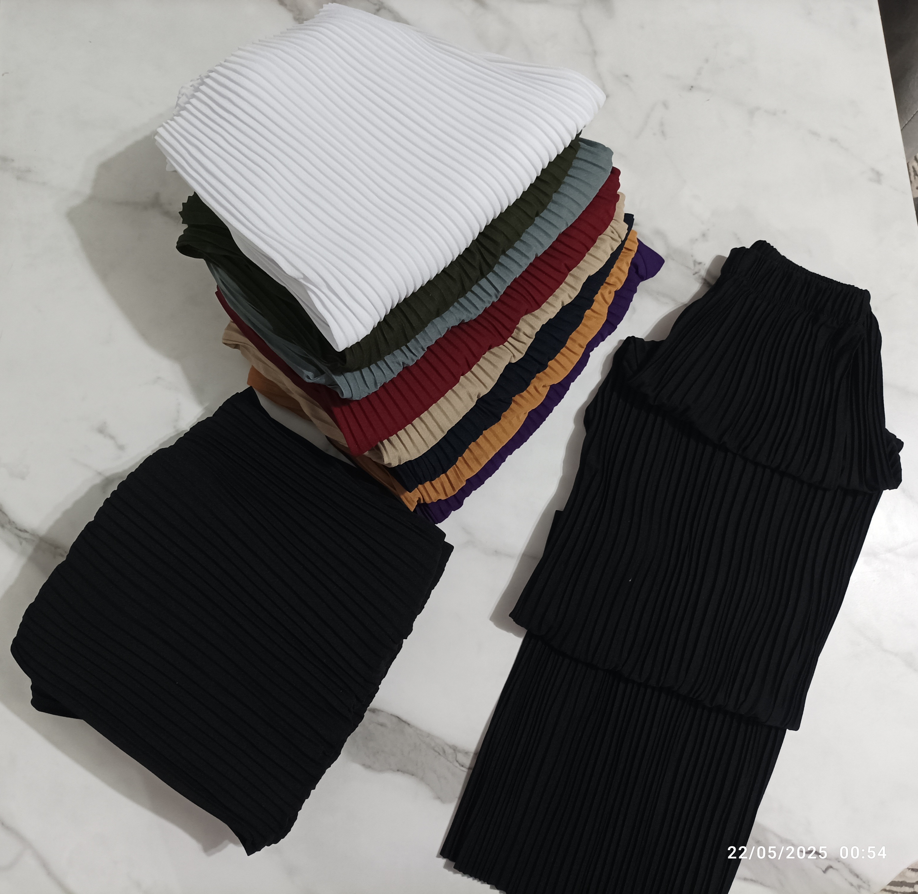 شلوار تک زنانه مدل پلیسه ای