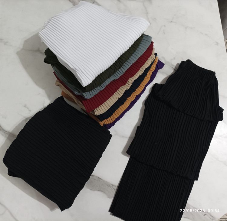 شلوار تک زنانه مدل پلیسه ای