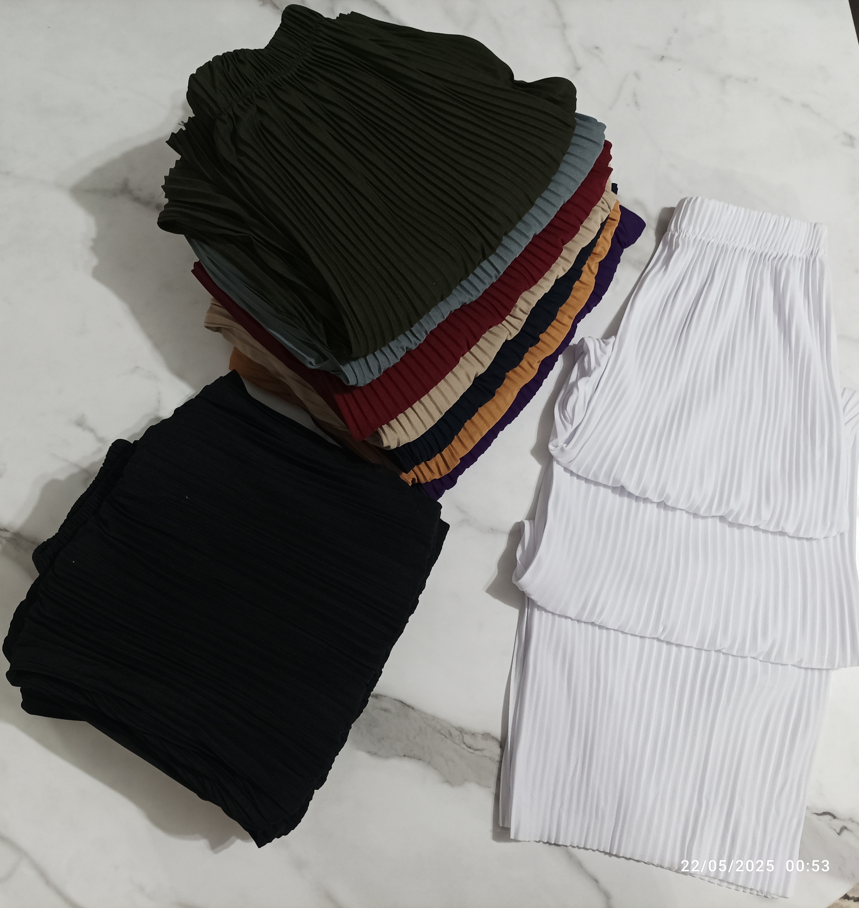 شلوار تک زنانه مدل پلیسه ای