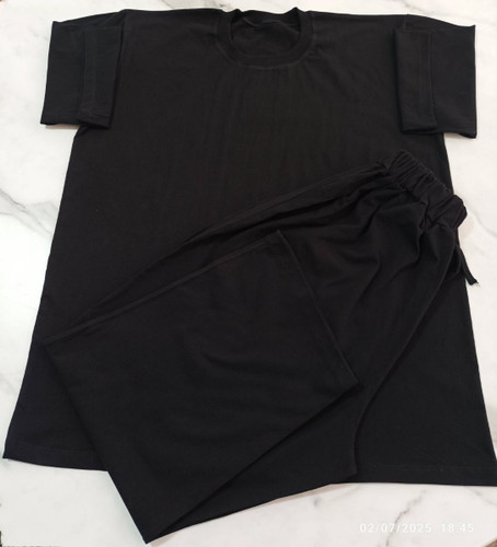 ست تیشرت شلوار زنانه طرح ساده