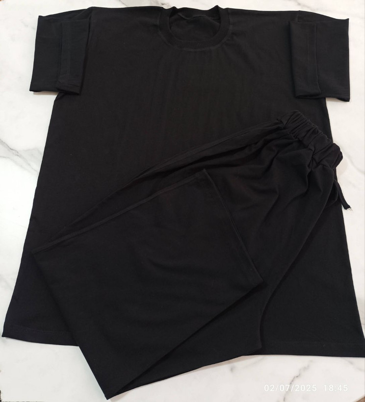 ست تیشرت شلوار زنانه طرح ساده