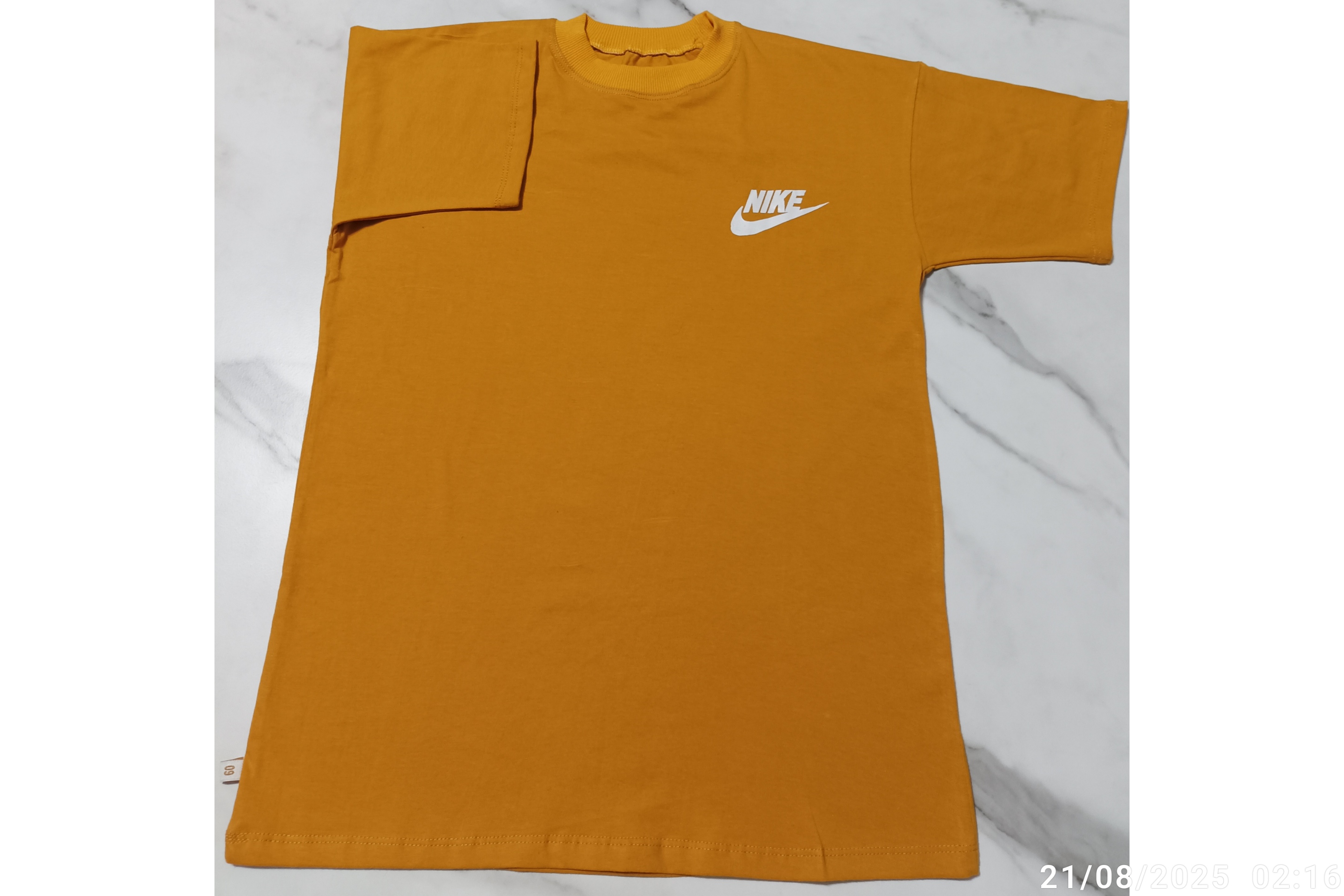 تیشرت تک مشترک زنانه و مردانه طرح نایک