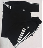 ست تیشرت شلوار لش مشترک زنانه و مردانه طرح آدیداس