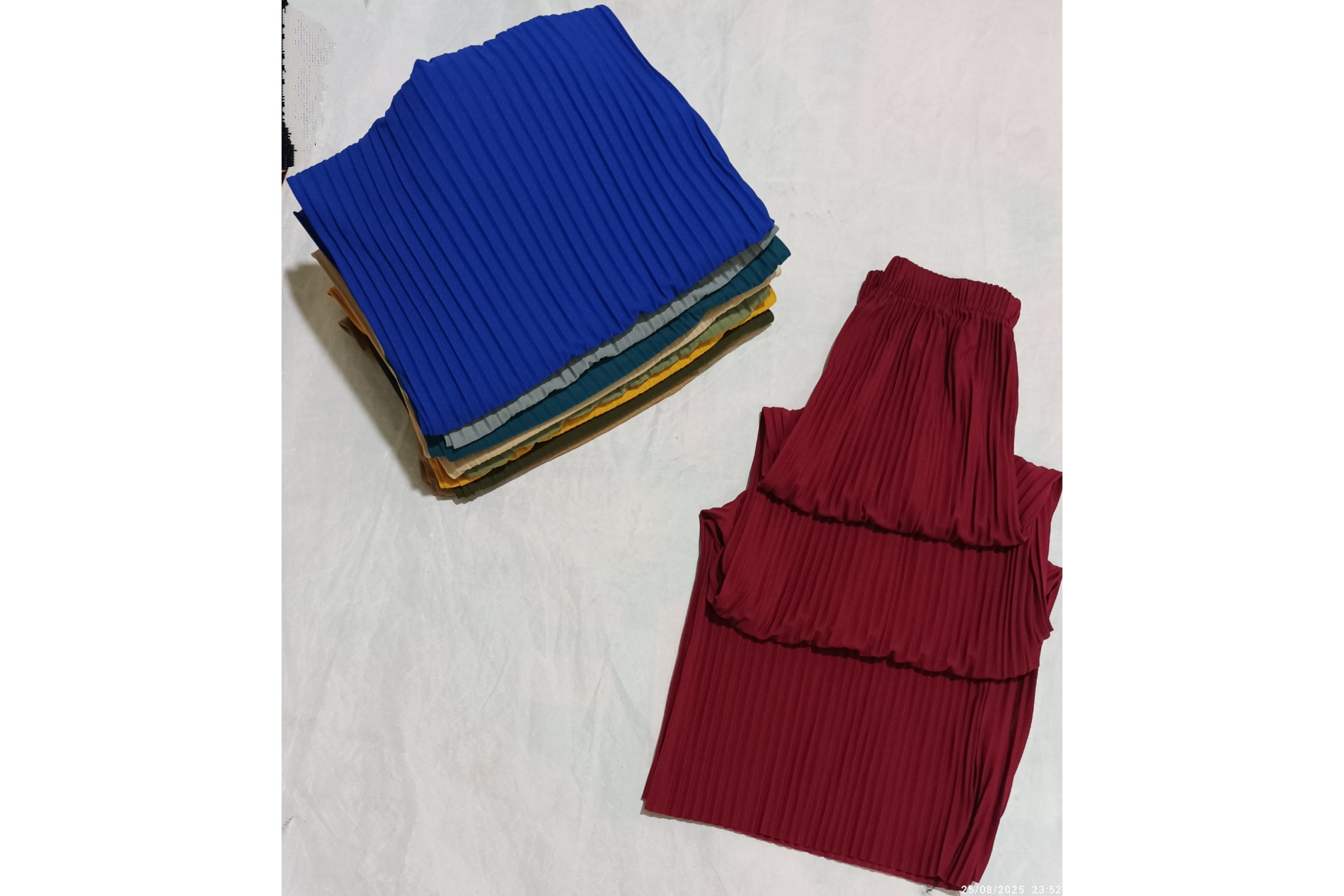 شلوار تک زنانه مدل پلیسه ای