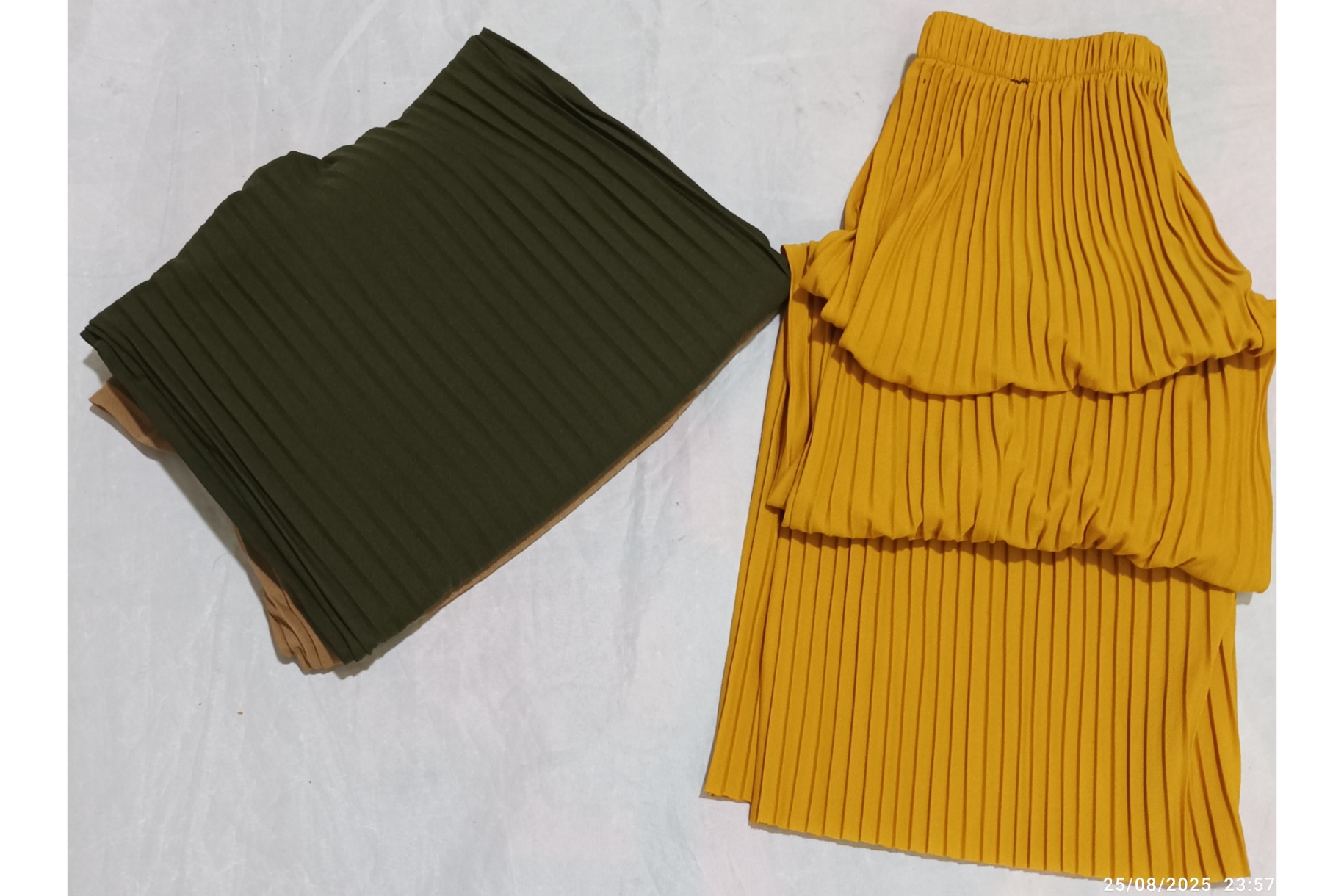 شلوار تک زنانه مدل پلیسه ای