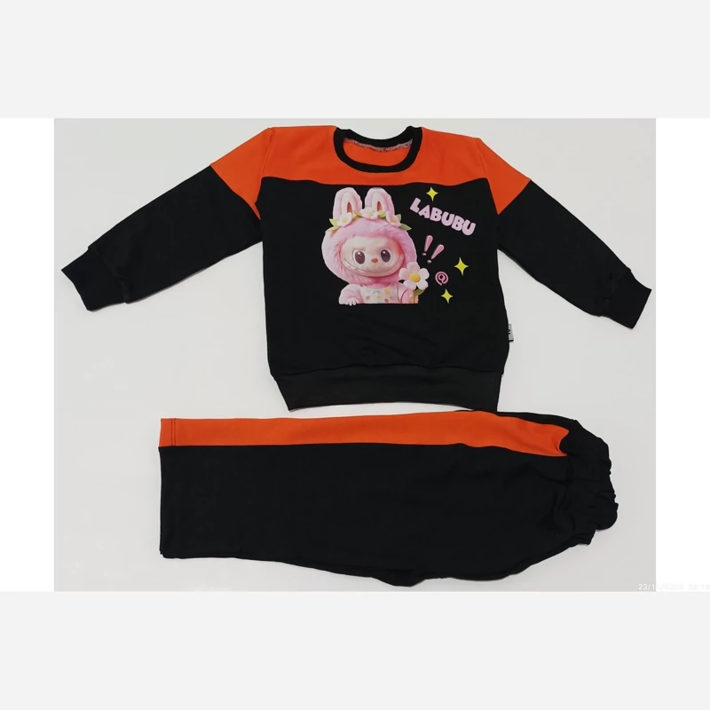 ست بلوز و شلوار دخترانه طرح جذاب  لبوبو