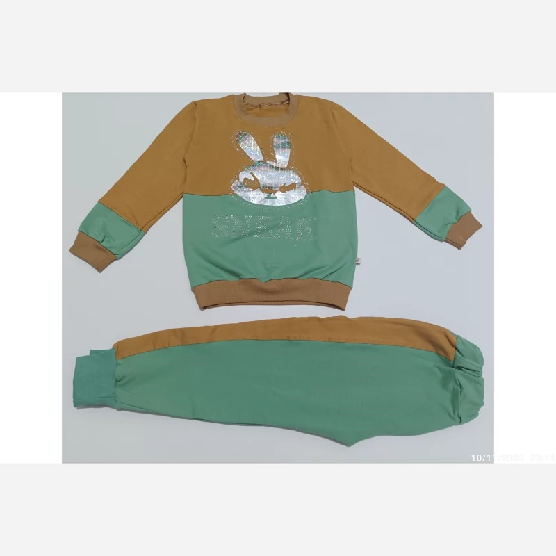 ست بلوز و شلوار دخترانه طرح خرگوش